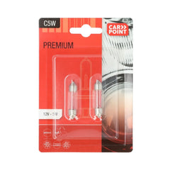 Carpoint Premium-autopolttimot 12V C5W 2 kpl 