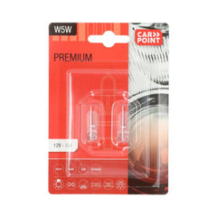 Carpoint Premium -autopolttimot 12V W5W 2 kpl. 
