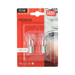 Carpoint Premium-autolamput 12V P21W 2 kpl. 
