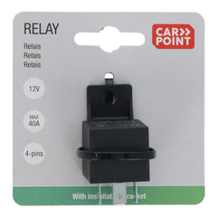 Carpoint 12V-rele, 4-napainen, 30 A Z165 