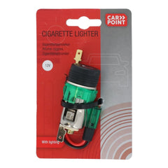 Carpoint tupakansytytin Luxe + valaistus 12 V 