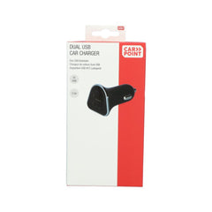 Carpoint 12/24V kaksois USB-A -autolaturi 2,5 A 