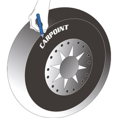Carpoint rengasmerkintäkynä, valkoinen 