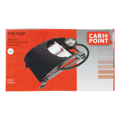 Carpoint Premium -rengaspumppu kaksoissylinterillä 