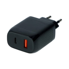 Carpoint-pikalaturi kahdella portilla (seinään) – 20 W USB-C + 18 W USB-A 3.0 