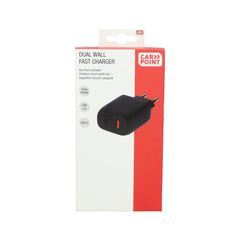 Carpoint-pikalaturi kahdella portilla (seinään) – 20 W USB-C + 18 W USB-A 3.0 