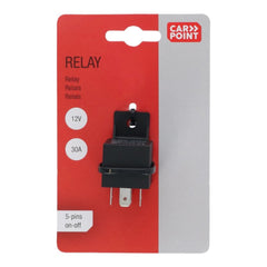 Carpoint 12V-rele, 5-napainen, 30 A 