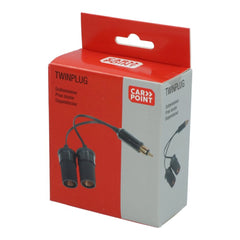Carpoint 2-suuntainen ISO 4165 -pistorasia 2x12/24V 