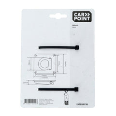 Carpoint upotettu sidontalenkki 35 mm 