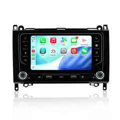 Mercedes-Benz A, B, V, Sprinter ym. 2004-2016 - 7" radio, jossa Apple CarPlay ja Android Auto 