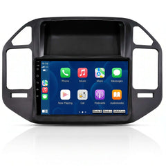 Mitsubishi Pajero 2004-2011 - 9" autoradio, jossa Apple CarPlay ja Android Auto 
