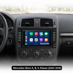 Mercedes-Benz A-Class, B-Class, V-Class, Sprinter 04-16 - 8" Radio Apple CarPlaylla ja Android Autolla