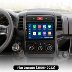 Fiat Ducato 06-22 – 7" radio Apple CarPlaylla ja Android Autolla 