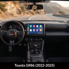 Toyota GR86 2022-2025 - 10,1" radio, jossa Apple CarPlay ja Android Auto 