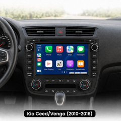 Kia Ceed/Venga 10-16 - 7" radio Apple CarPlaylla ja Android Autolla