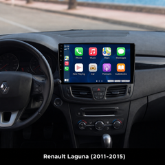 Renault Laguna 2011-2015 - 10,1" autoradio Apple CarPlaylla ja Android Autolla 