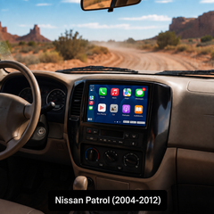 Nissan Patrol 2004-2012 - 9" autoradio Apple CarPlaylla ja Android Autolla 