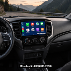 Mitsubishi L200 2015-2018 - 9" autoradio Apple CarPlaylla ja Android Autolla 