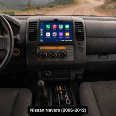 Nissan Navara 2006-2012 - 9" radio Apple CarPlaylla ja Android Autolla 