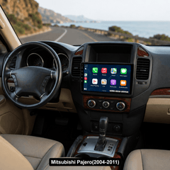 Mitsubishi Pajero 2004-2011 - 9" autoradio, jossa Apple CarPlay ja Android Auto 