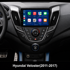Hyundai Veloster 2011-2017 - 9" radio Apple CarPlaylla ja Android Autolla 