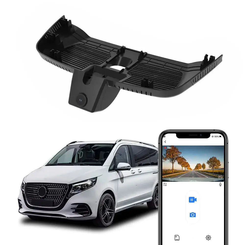 4K piilokojelautakamera Mercedes-Benz V-Klasse (Facelift), EQV, Vito & eVito (2024–2025) 