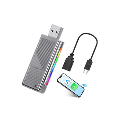Langaton CarPlay- ja Android Auto -adapteri – USB-dongle OEM-langalliseen CarPlayhin 