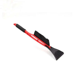 Jäänraappa ja lumiharja autoon – 43 cm punainen 