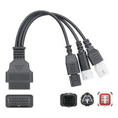 Moottoripyörän diagnostiikkakaapeli 3-pin, 4-pin & 6-pin 