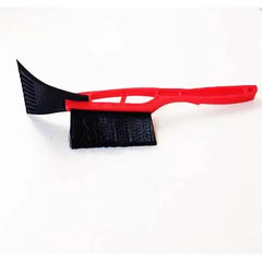 Jäänraappa ja lumiharja autoon – 43 cm punainen 