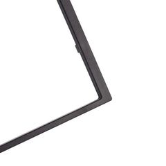 2 DIN asennuskehys autoradiolle – yleismallinen musta kehys 188 x 166 mm 