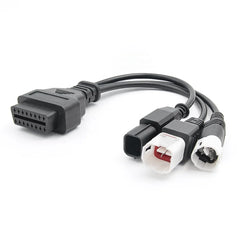 Moottoripyörän diagnostiikkakaapeli 3-pin, 4-pin & 6-pin 