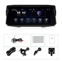 6,86” moottoripyörän näyttö CarPlaylla, Android Autolla, AirPlaylla ja TPMS:llä 