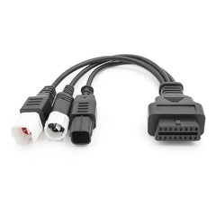 Moottoripyörän diagnostiikkakaapeli 3-pin, 4-pin & 6-pin 