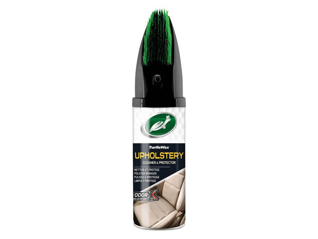 Turtle Wax Power Out Upholstery Cleaner & Protector 400 ml – tekstiilinpuhdistusaine harjalla 