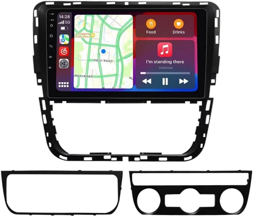 Volkswagen Passat 2012-2014 - 9" radio Apple CarPlaylla ja Android Autolla 