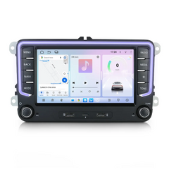 VW PQ35 (2006-2015) Apple CarPlay – 7” autoradio ambienttivalaistuksella 