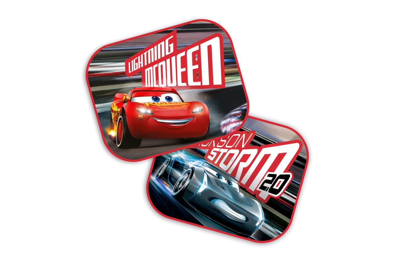 Solskærme med Cars 3-design, 44 x 35 cm
