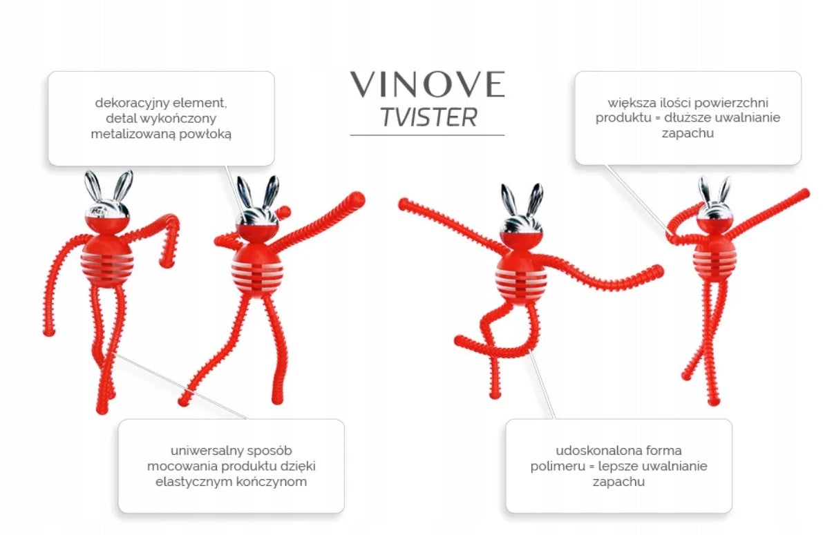VINOVE Silverstone Twister bilduft